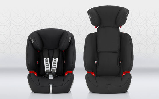 Britax Römer Silla de coche evolutiva grupo 1 2 3 Evolvafix Moonlight Blue  