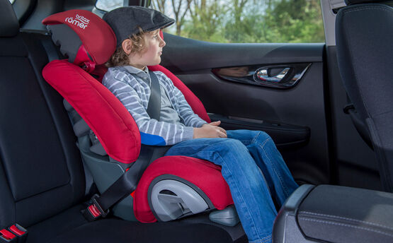 BRITAX RÖMER Silla Coche EVOLVA 1-2-3 SL SICT Evolutiva con Protecciones  Laterales Niño de 9 a 36 kg Grupo 1/2/3 de 9 Meses a 12 Años, Cosmos Black,  1 Unidad (Paquete de 1) : Britax Römer: : Bebé