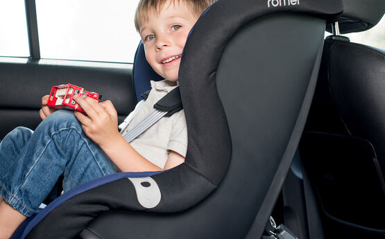 Extended rearward facing for a safer journey