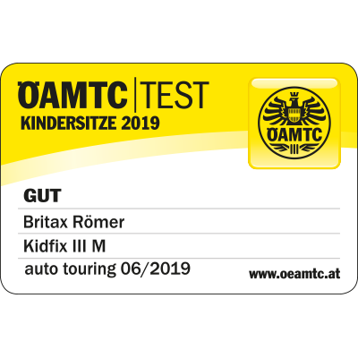 britax kidfix iii m test