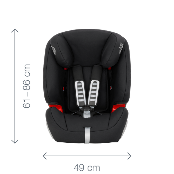 BRITAX RÖMER Siège auto groupe 1/2/3 Evolva plus - Rouge pas cher