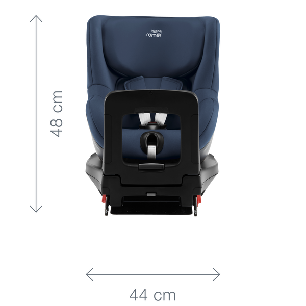 Britax Romer Dualfix Pro M I-Size 360° i-SIZE Περιστρεφόμενο Κάθισμα  Αυτοκινήτου 61-105 cm Midnight Grey