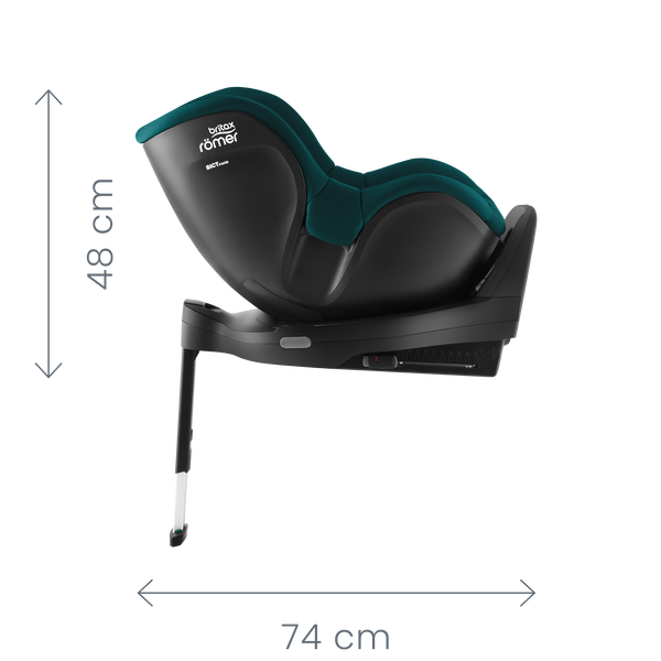 Britax romer dualfix online m size