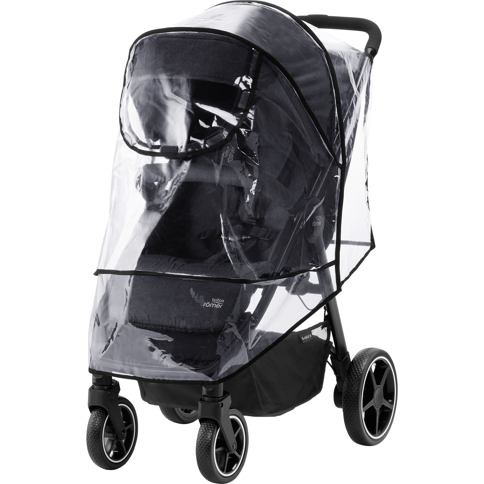 Britax b agile double rain cover hot sale